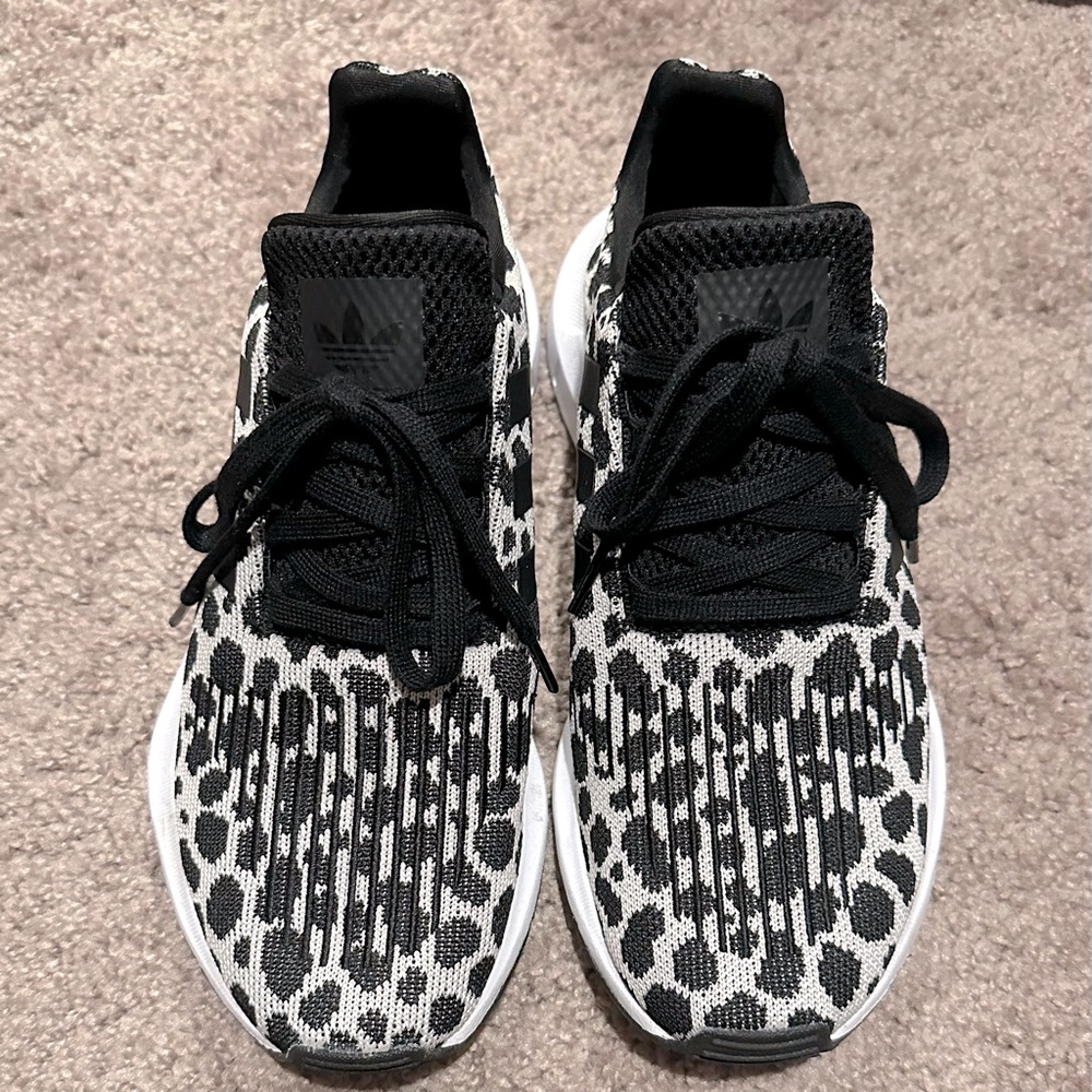 Adidas leopard print sneaks!